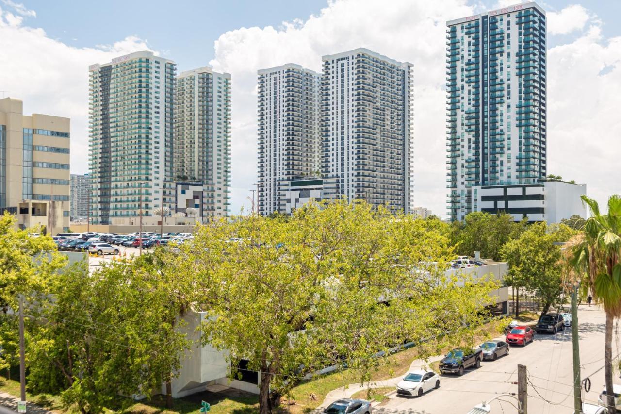 Home Miami Downtown With Balcony - 5 Minutes From Wynwood & Port - Art District Near Beach 외부 사진